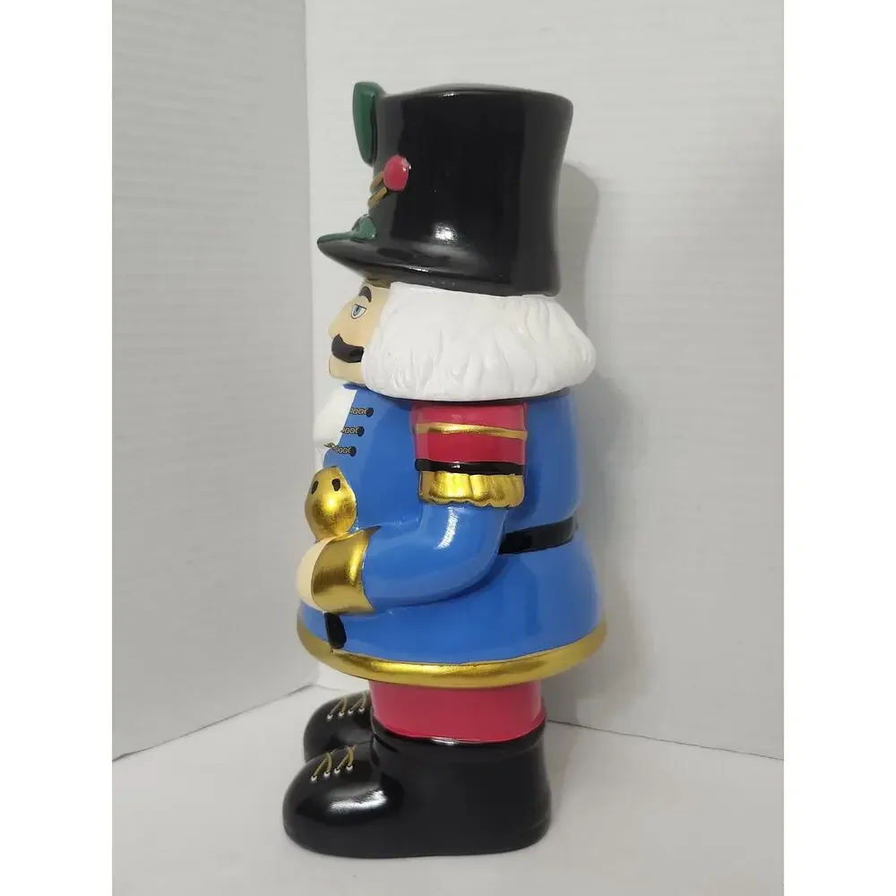 Toy Soldier Nutcracker David's Cookies Christmas Ceramic Cookie Jar